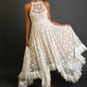 Joyfolie Emmaline Dress in Gardenia